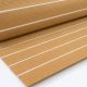Fake teak boat decking materials: light color sheets, price per m2